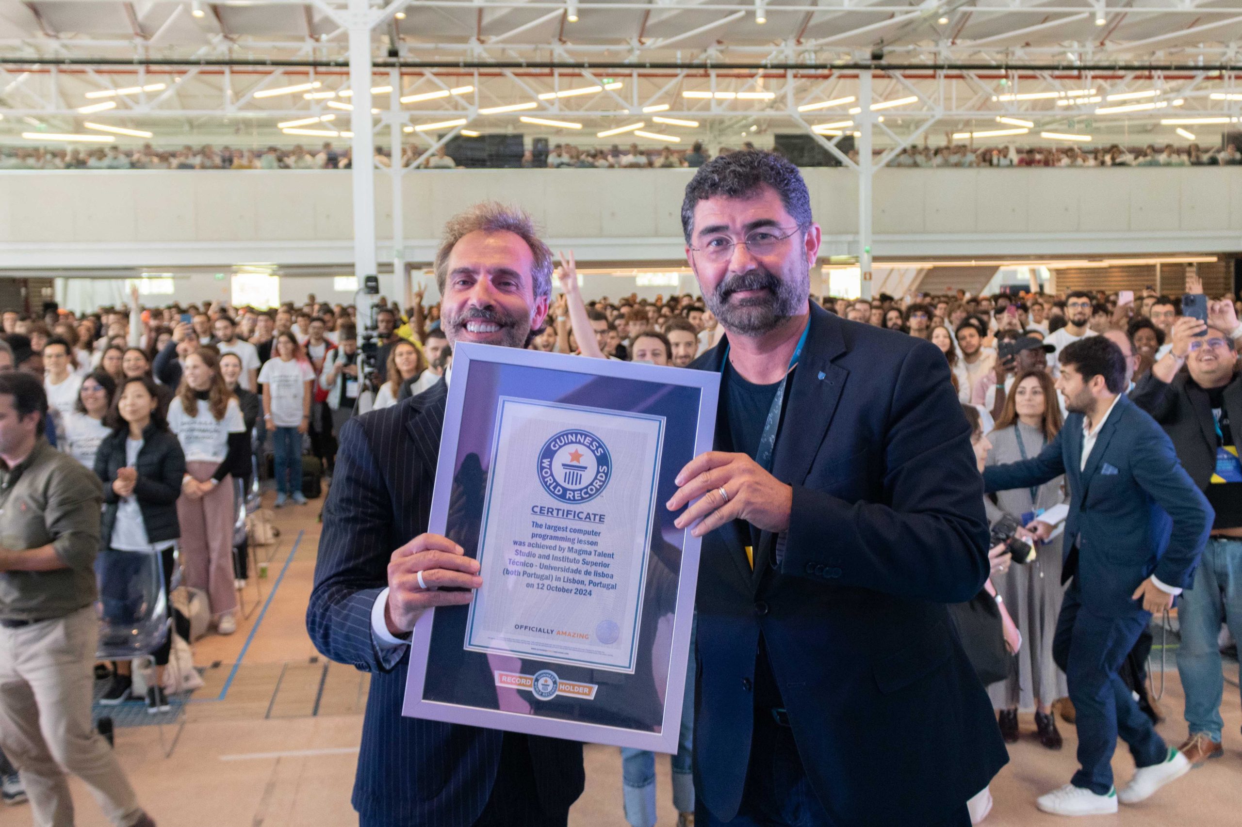“Não há que ter medo da Inteligência Artificial.” IST lecionou a maior aula de programação do mundo