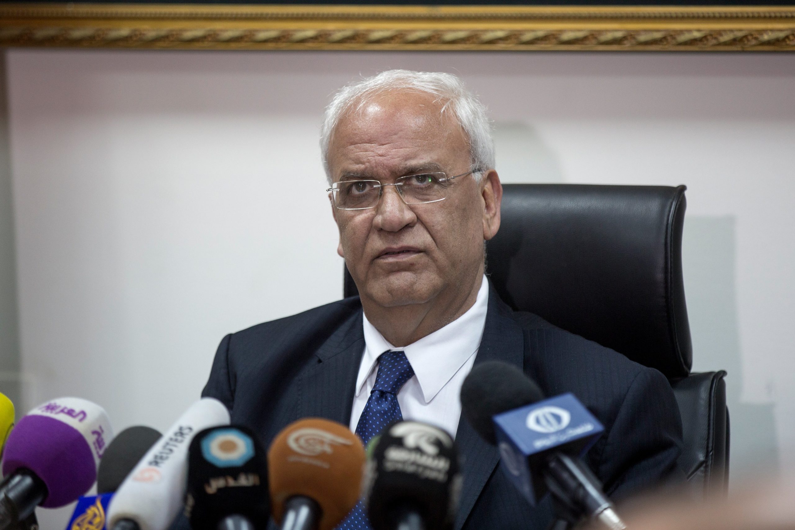 Governo português manifesta “grande pesar” pela morte do líder palestiniano Saeb Erekat