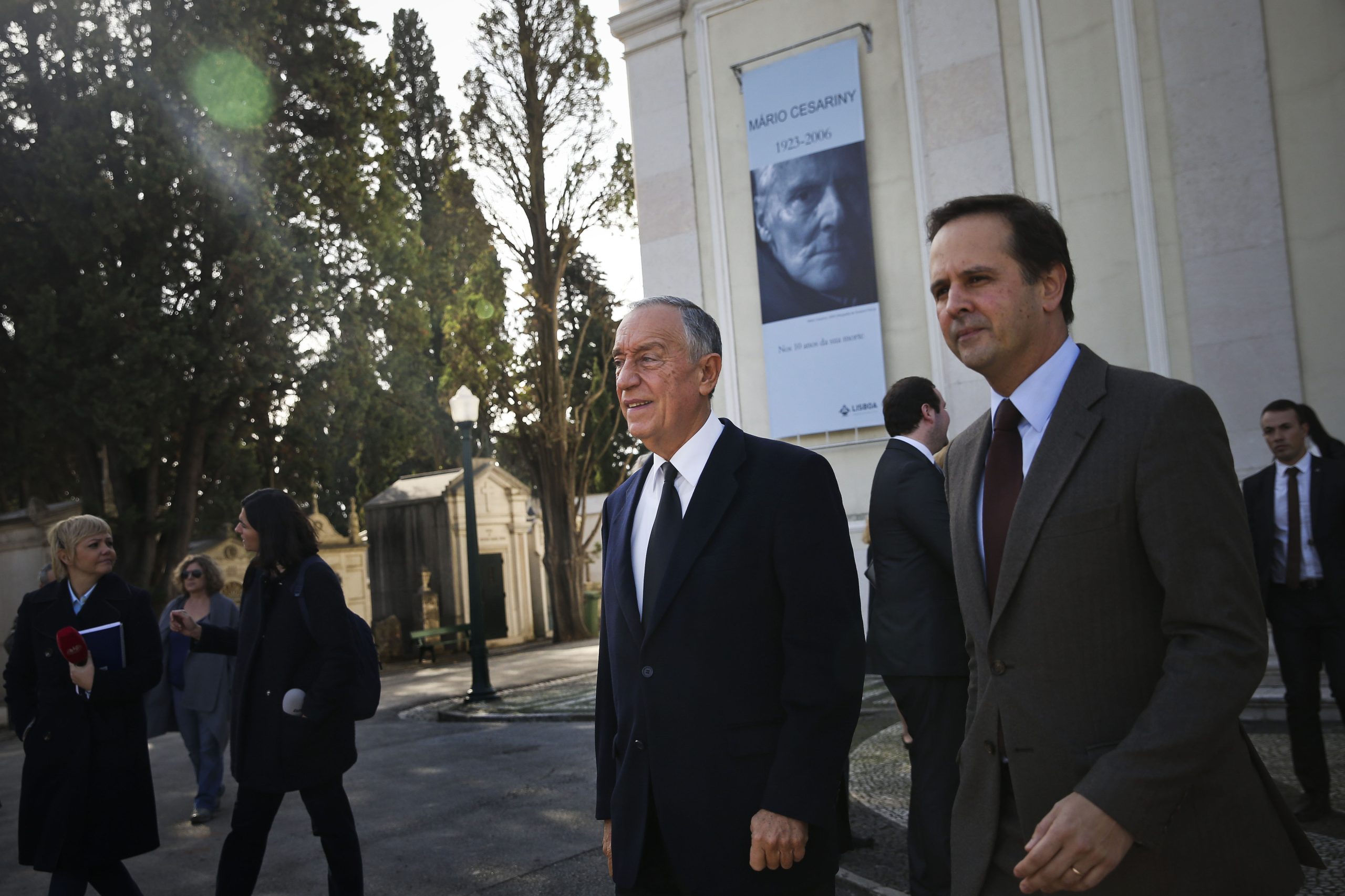 Homenagem a Cesariny com música, poemas e palavras de Marcelo Rebelo de Sousa