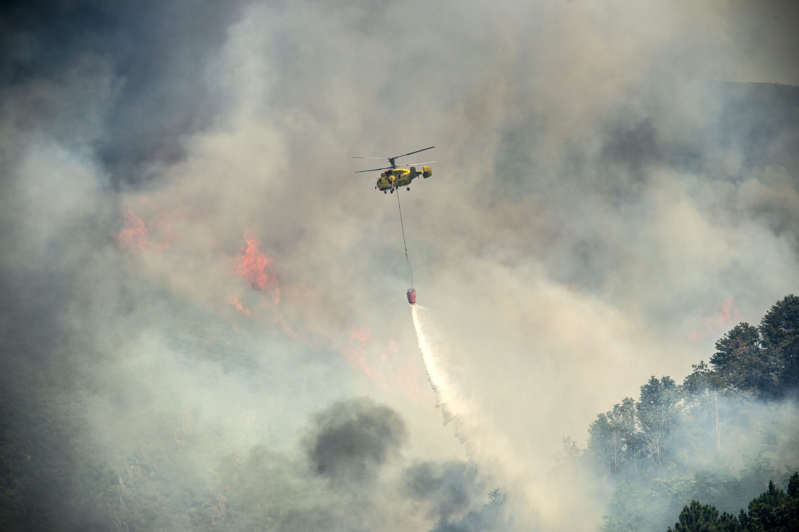 Problemas salariais na Everjets não vão afetar combate a incêndios