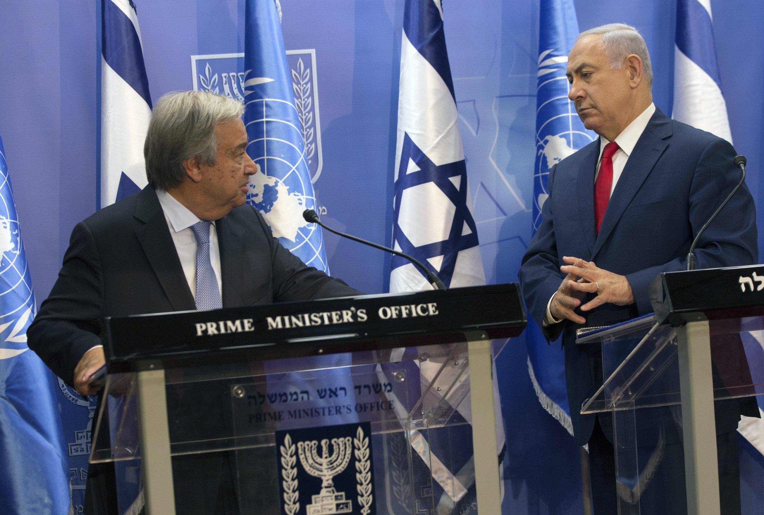 Israel declara António Guterres ‘persona non grata’