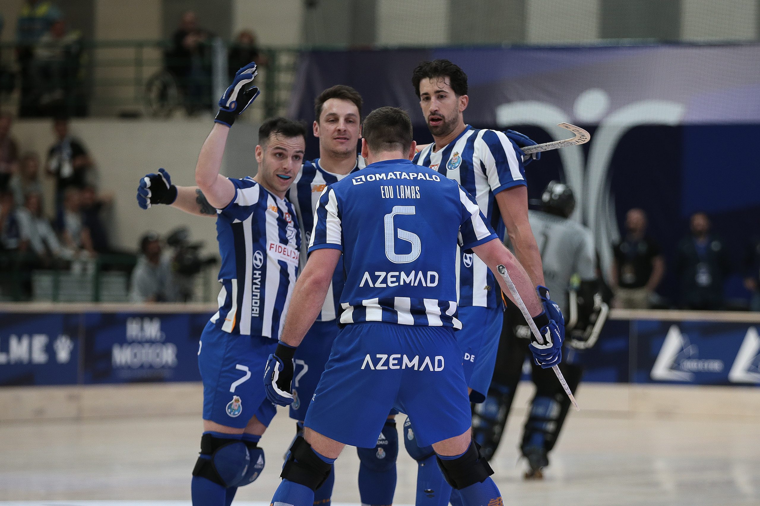 FC Porto vence Óquei de Barcelos e adianta-se na luta pelo bicampeonato de hóquei em patins