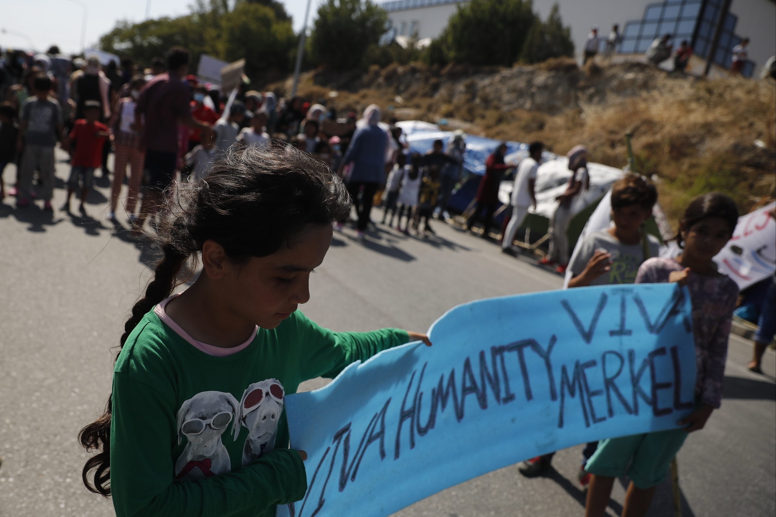 Alemanha quer acolher grande número de refugiados de Lesbos