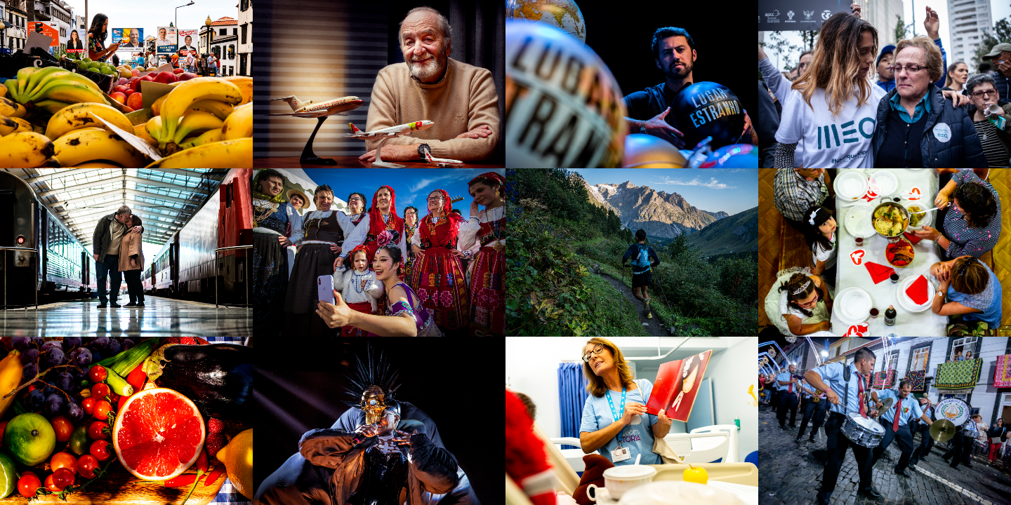 24 fotografias, 24 histórias que resistem ao virar do ano