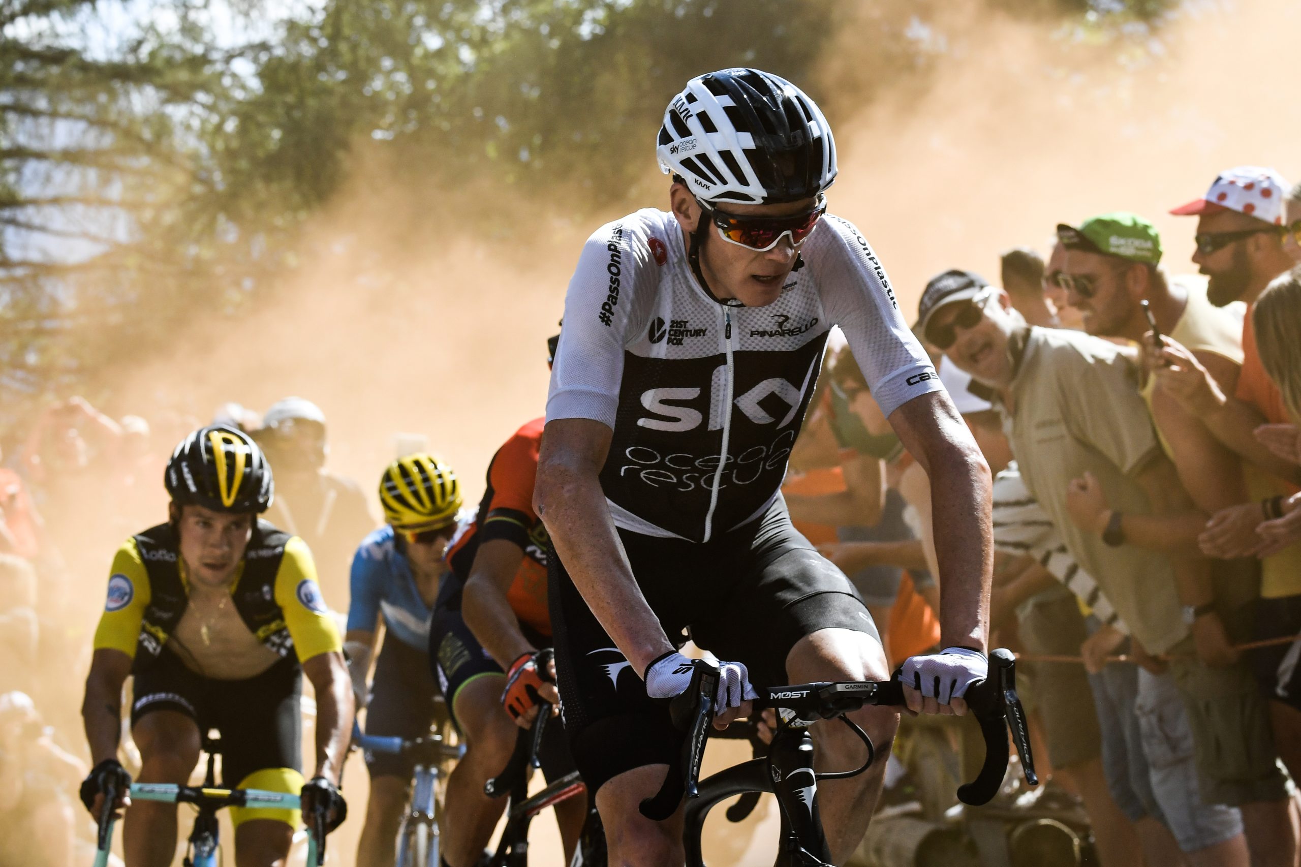 Onde há Froome há fogo