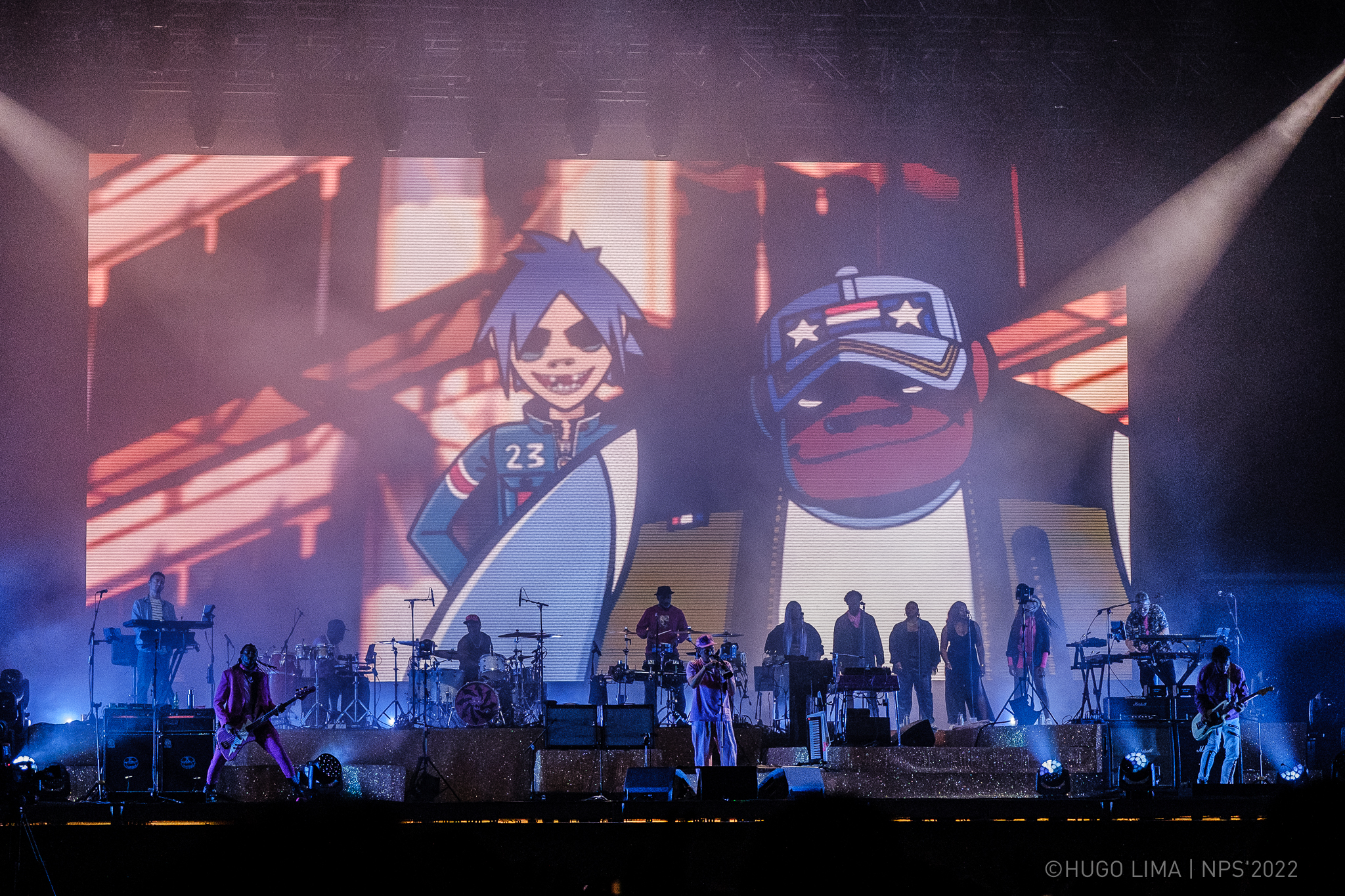 Um elenco de luxo e muita, muita bonecada: a apoteose dos Gorillaz no NOS Primavera Sound