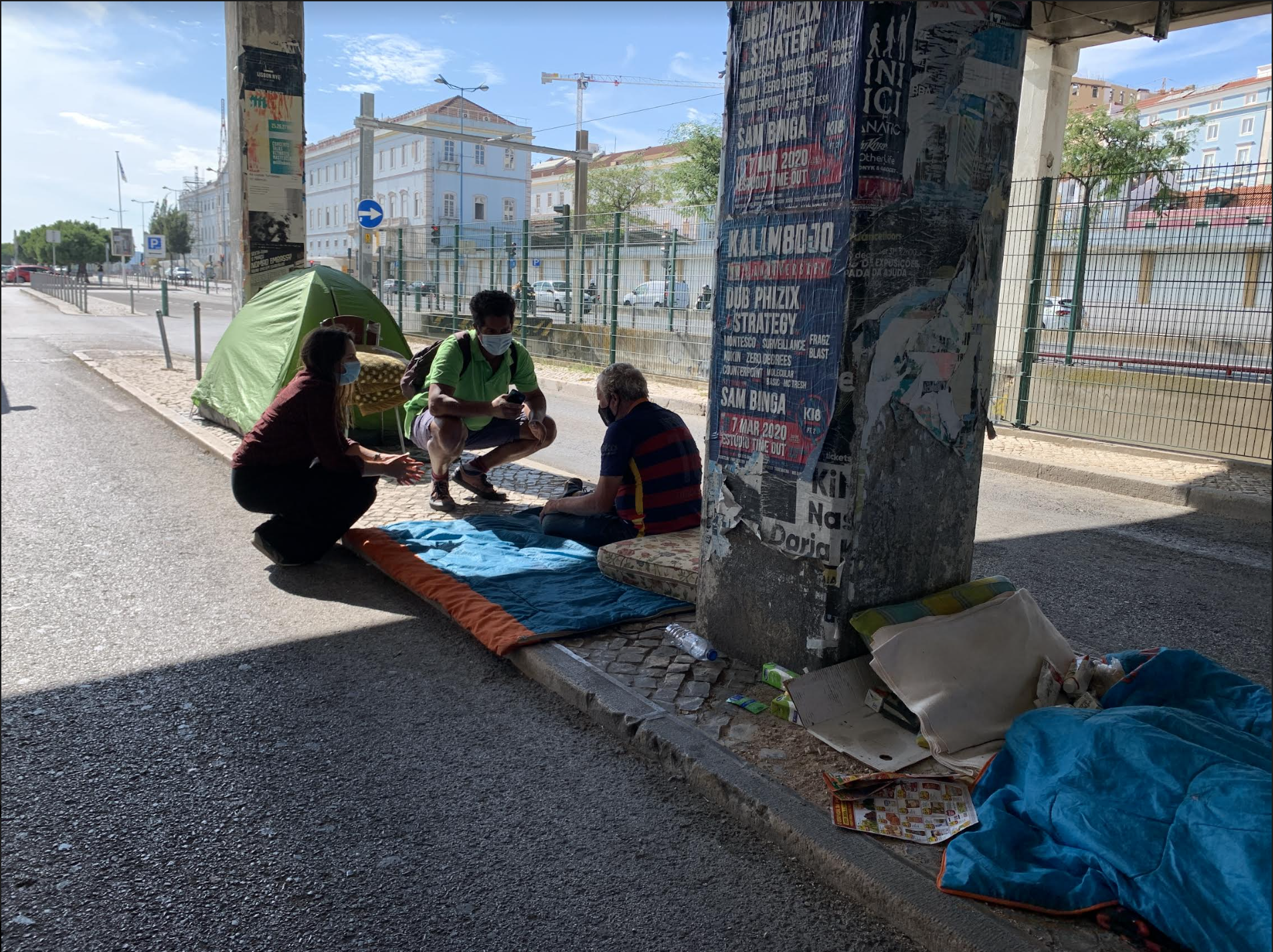 “Nunca encontrámos ninguém que não quisesse sair da rua, dizer que as pessoas estão na rua porque querem é um mito”