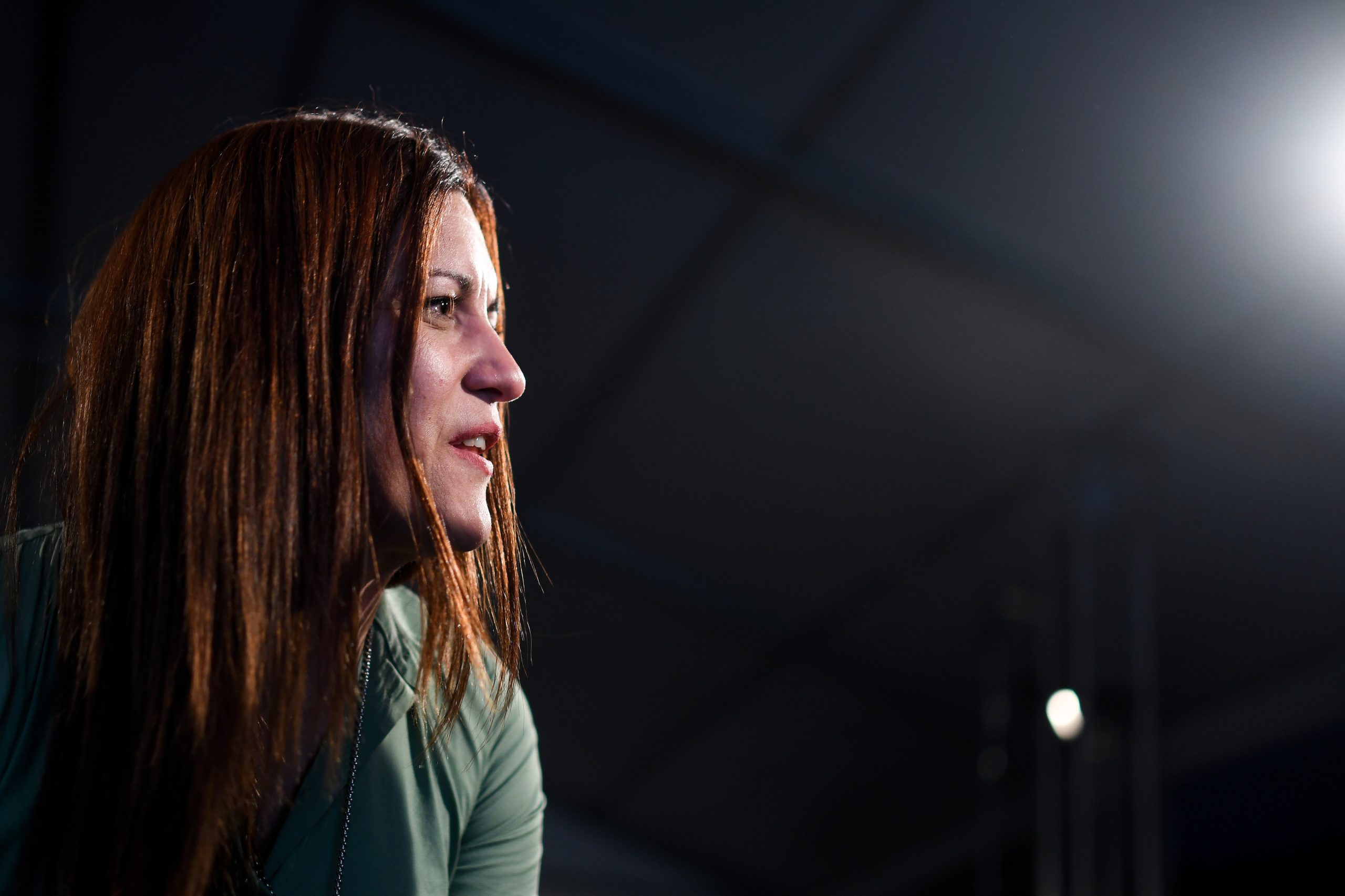 Marisa Matias visita campo de Moria para exigir solidariedade da UE
