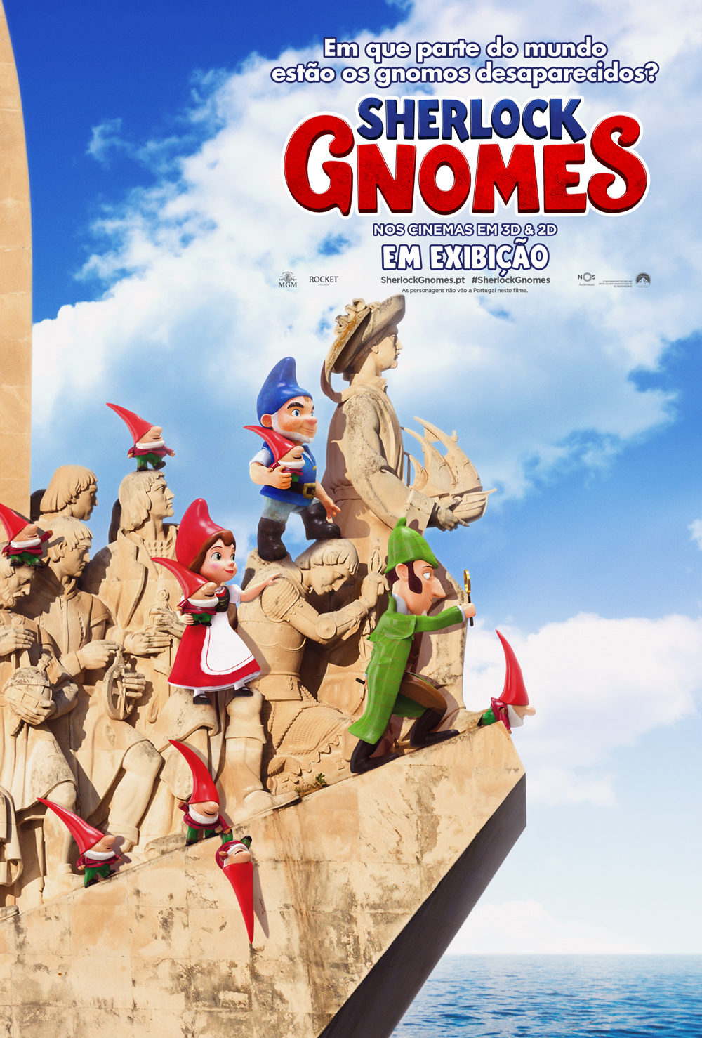 Sherlock Gnomes. Gnomos ingleses à descoberta de Lisboa