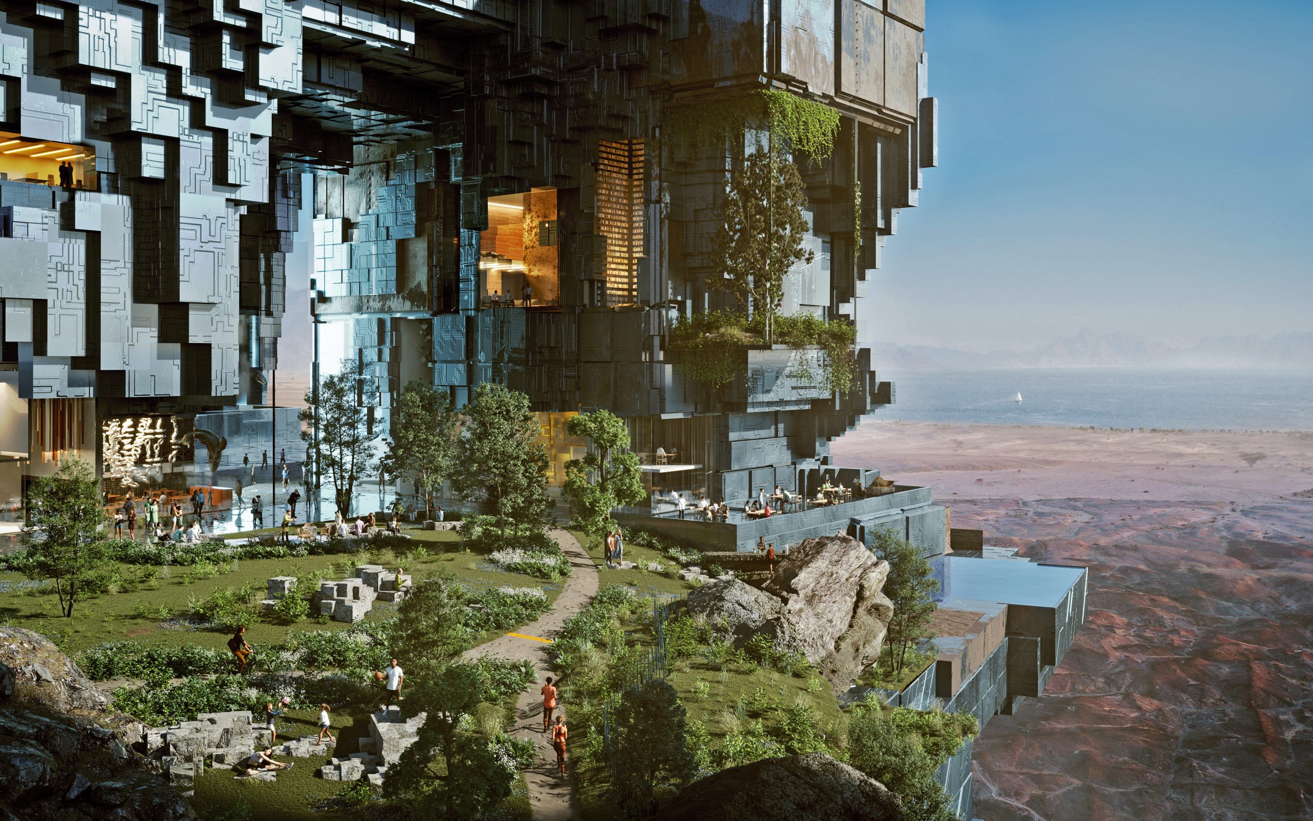 Uma cidade dentro de um único edifício ao longo de 170 quilómetros. The Line, o projeto da Arábia Saudita para uma eco-cidade futurista