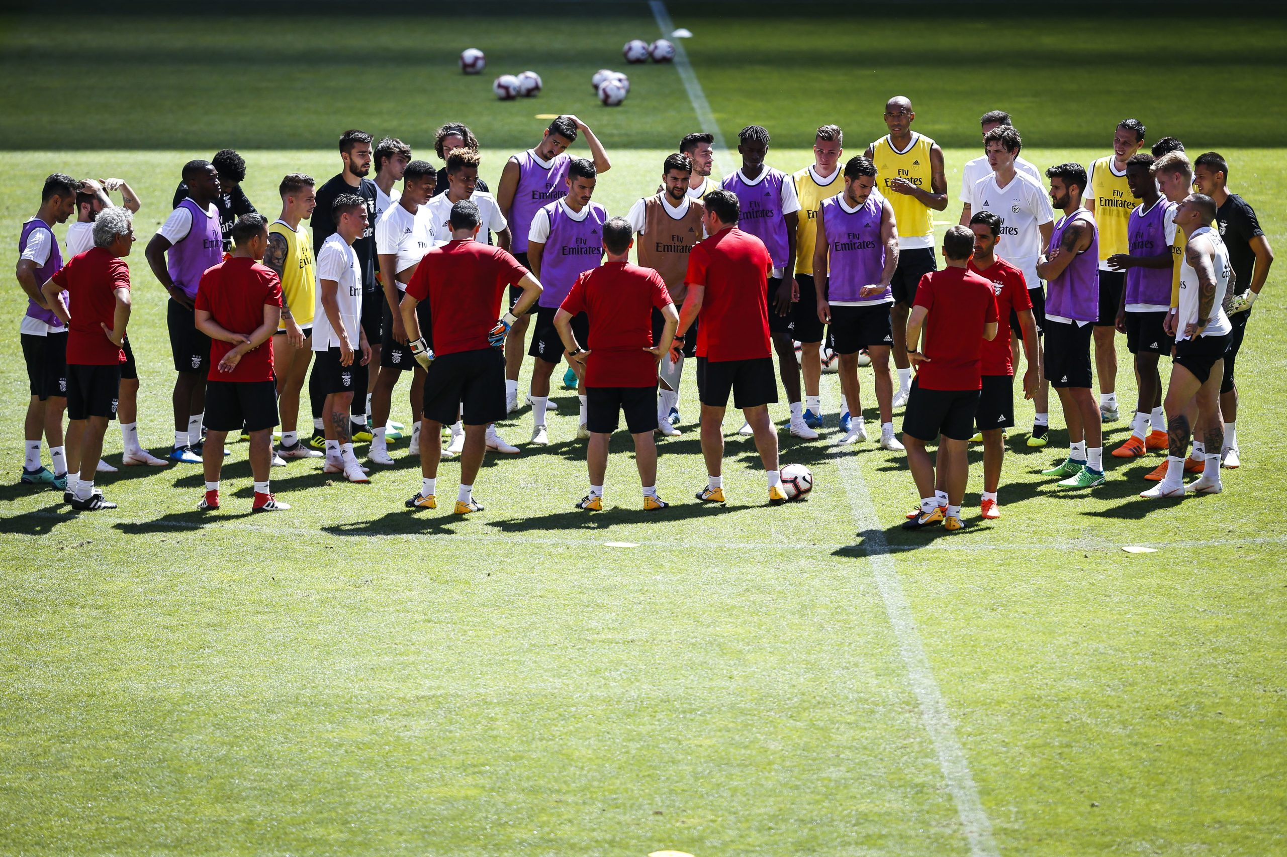 Benfica vence Swindon Town por 5-0 em jogo de treino