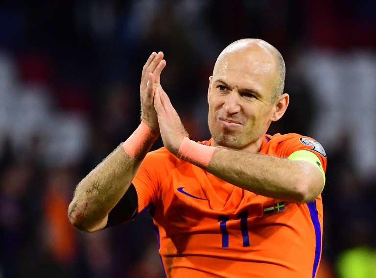 Robben voltou da reforma para ‘dar uma perninha’ ao clube do seu coração