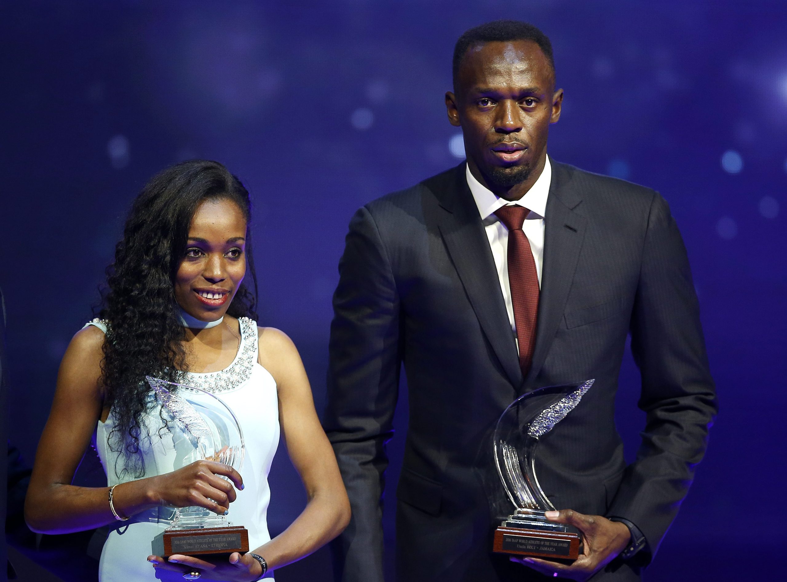 Usain Bolt e Almaz Ayana foram os atletas do ano para a IAAF