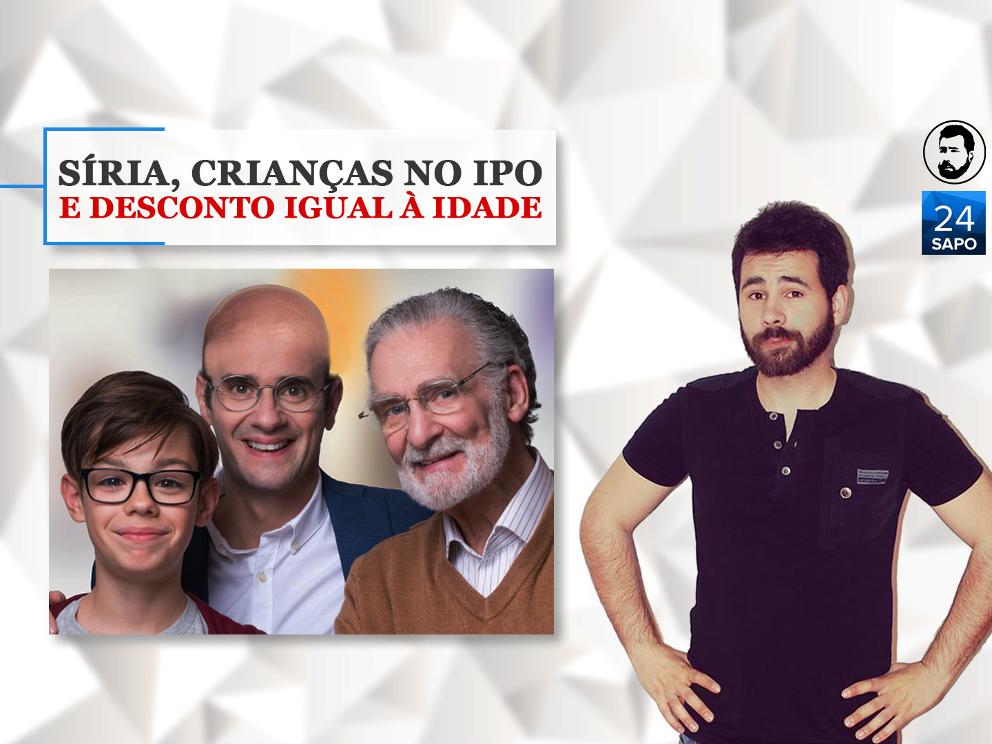 Síria, crianças no IPO e desconto igual à idade