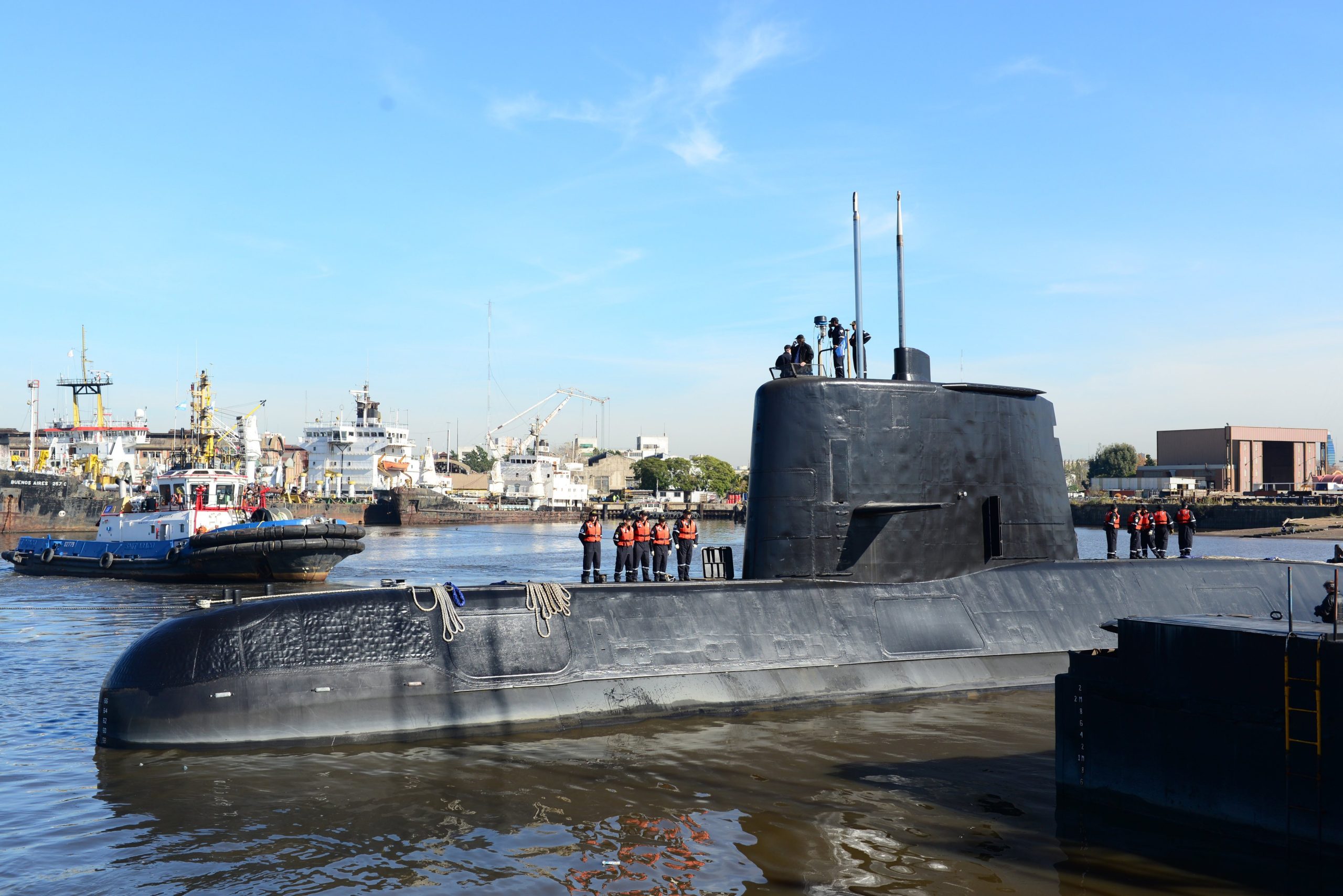 Revelada última mensagem de submarino argentino desaparecido