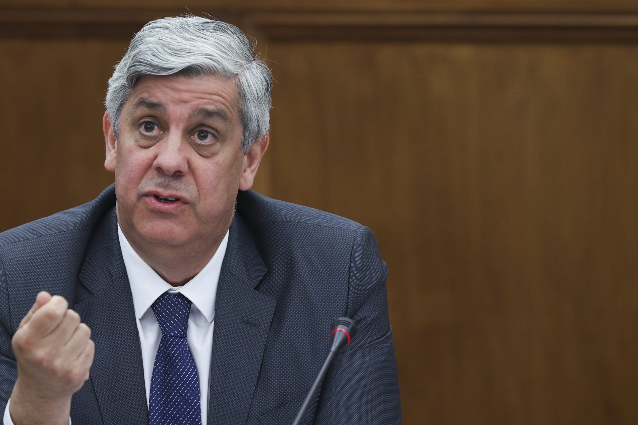 Comissão de Inquérito à TAP: Centeno diz que pasta de transição do Governo PSD/CDS não incluía companhia aérea
