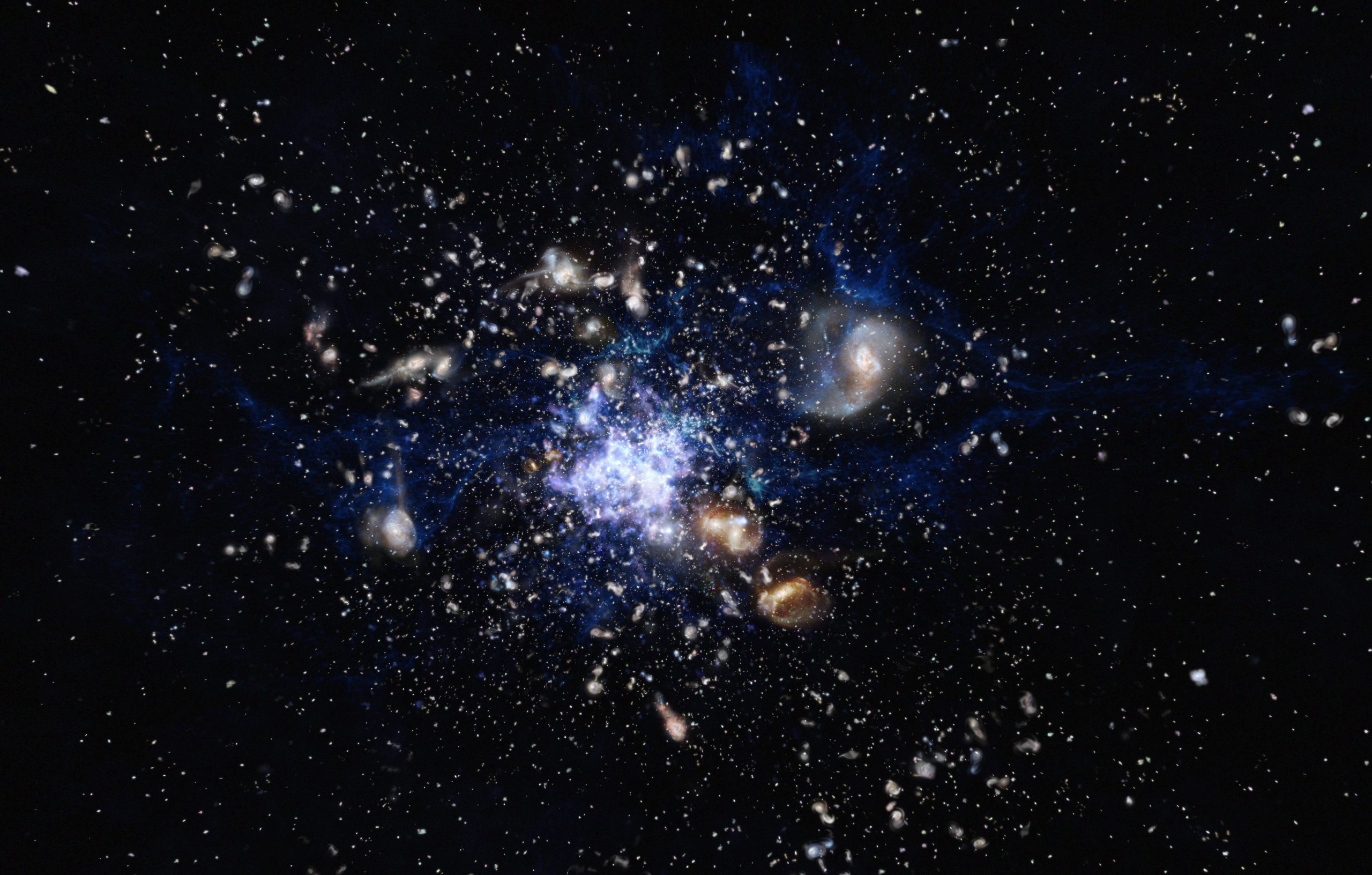 Astrónomos descobrem galáxias que podem dar pistas sobre matéria escura do Universo