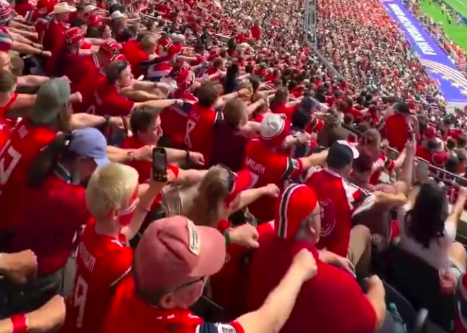 Do estádio ao parlamento: “Viking row” norueguês domina o Mundial 2026
