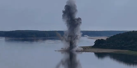 Roménia explode rochas no Danúbio para aumentar fluxo de água até central nuclear
