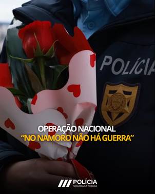 “No Namoro Não Há Guerra”. PSP promove operação nacional de sensibilização