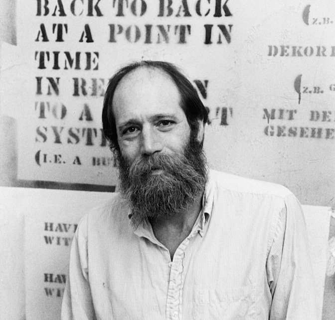Morreu o artista Lawrence Weiner, uma das figuras centrais da arte conceptual