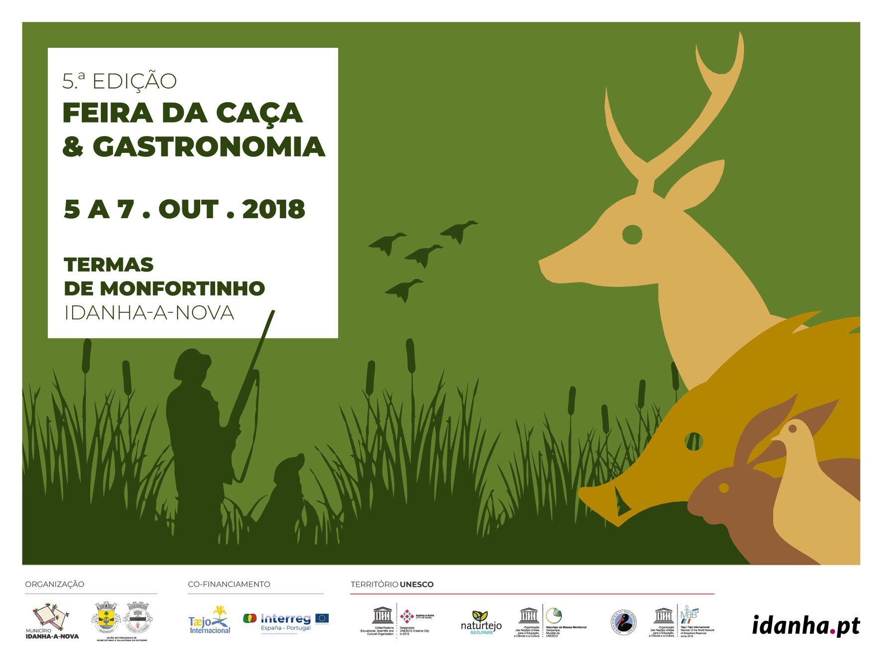 Feira de Caça leva a Idanha-a-Nova 100 expositores portugueses e espanhóis