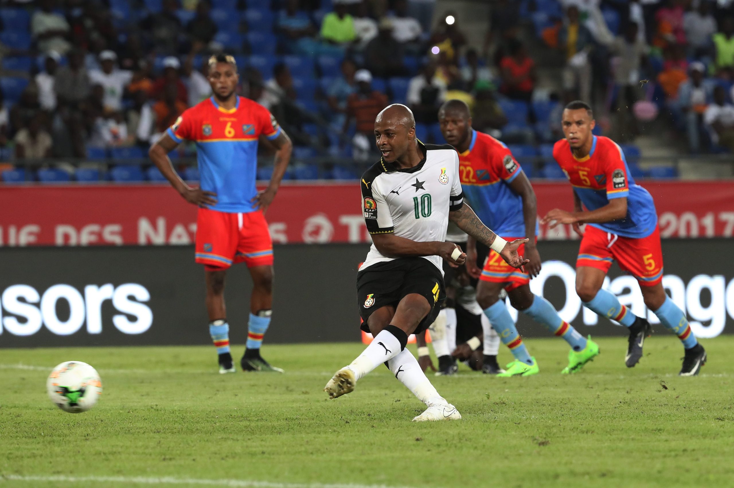 CAN2017: Gana vence Congo e está nas meias-finais