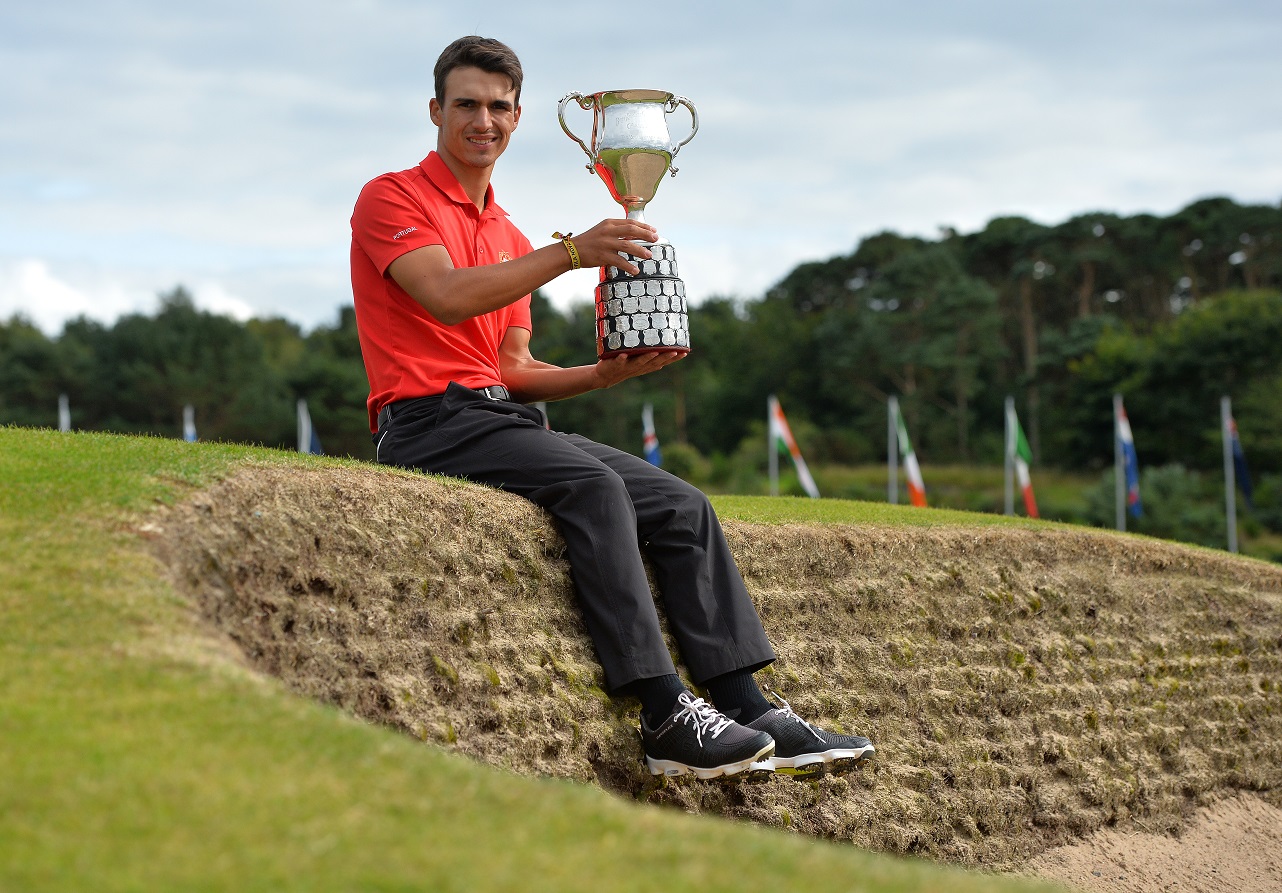 Pedro Lencart, golfista português, vence The Boys Amateur Championship