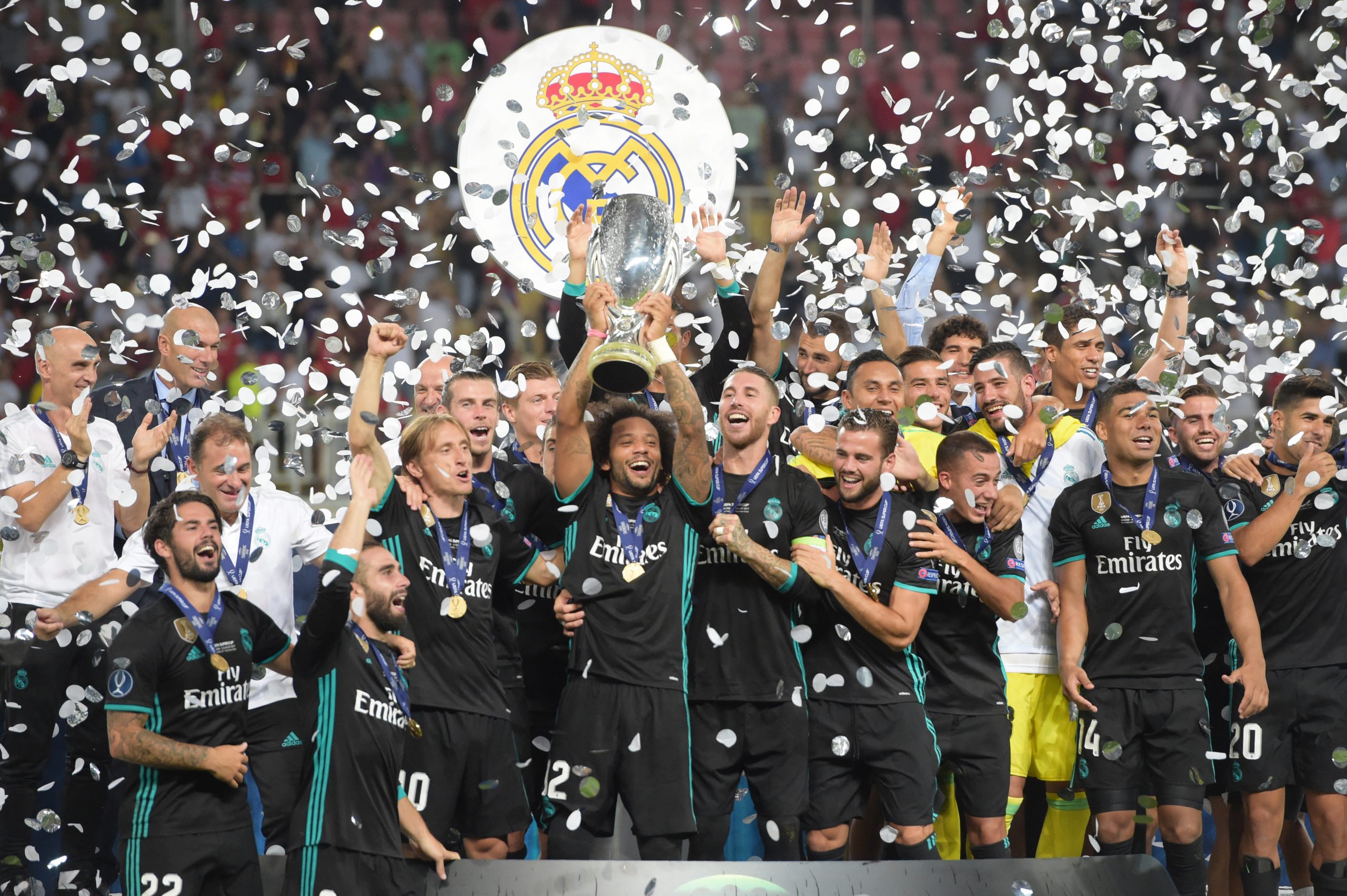 Real Madrid torna-se no terceiro clube da história da Supertaça Europeia a conseguir o ‘bis’