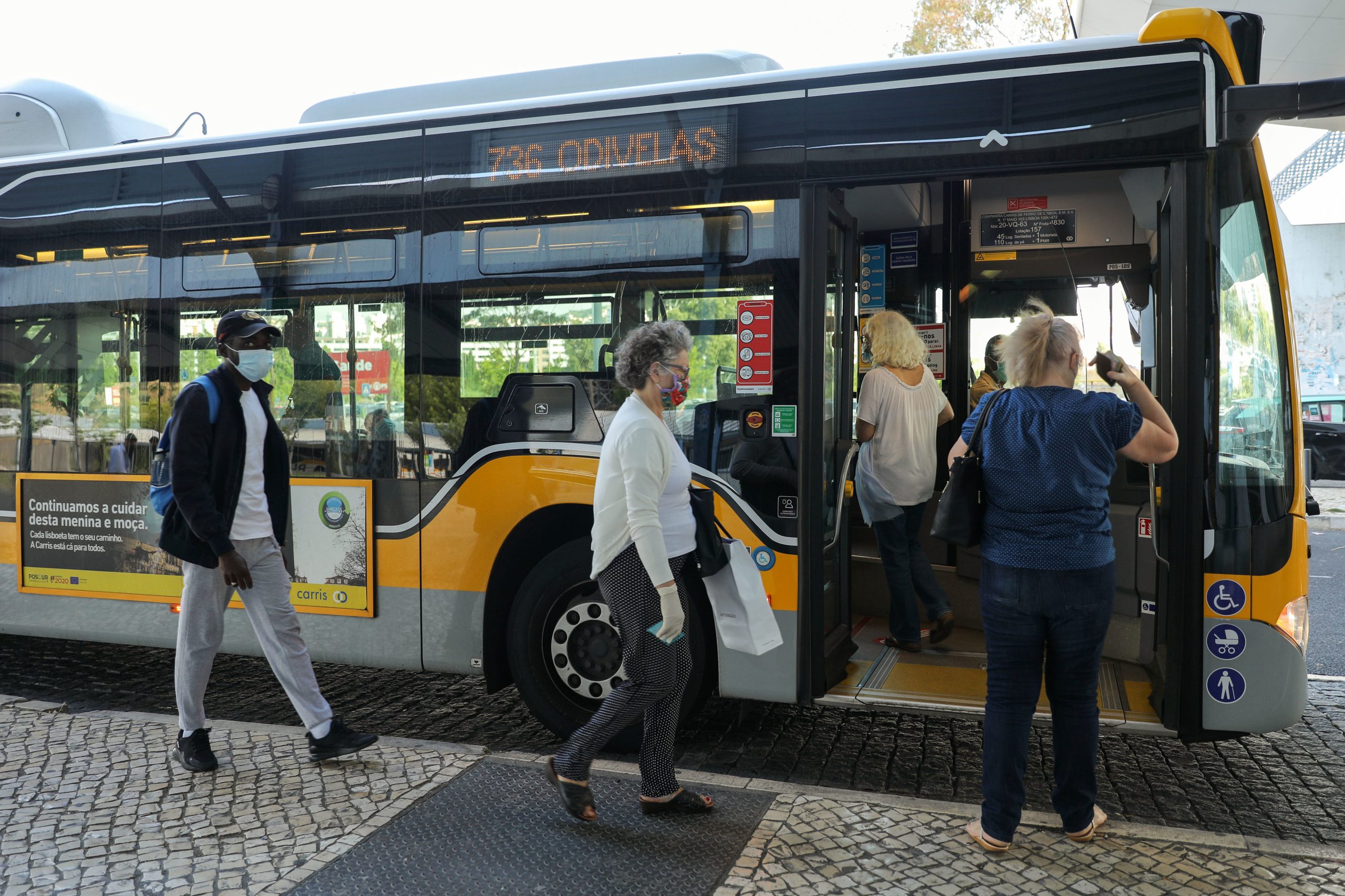 Procura de transportes em Lisboa tem vindo a cair desde novembro