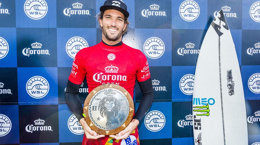 Frederico Morais quer ser o melhor estreante do circuito mundial de surf