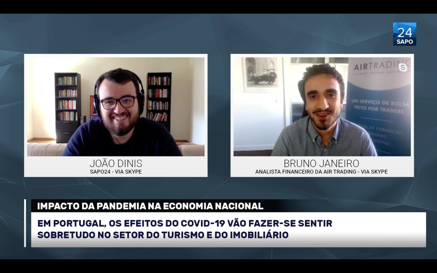 A Covid-19 vai estagnar a economia portuguesa? Sim, e o analista Bruno Janeiro explica como