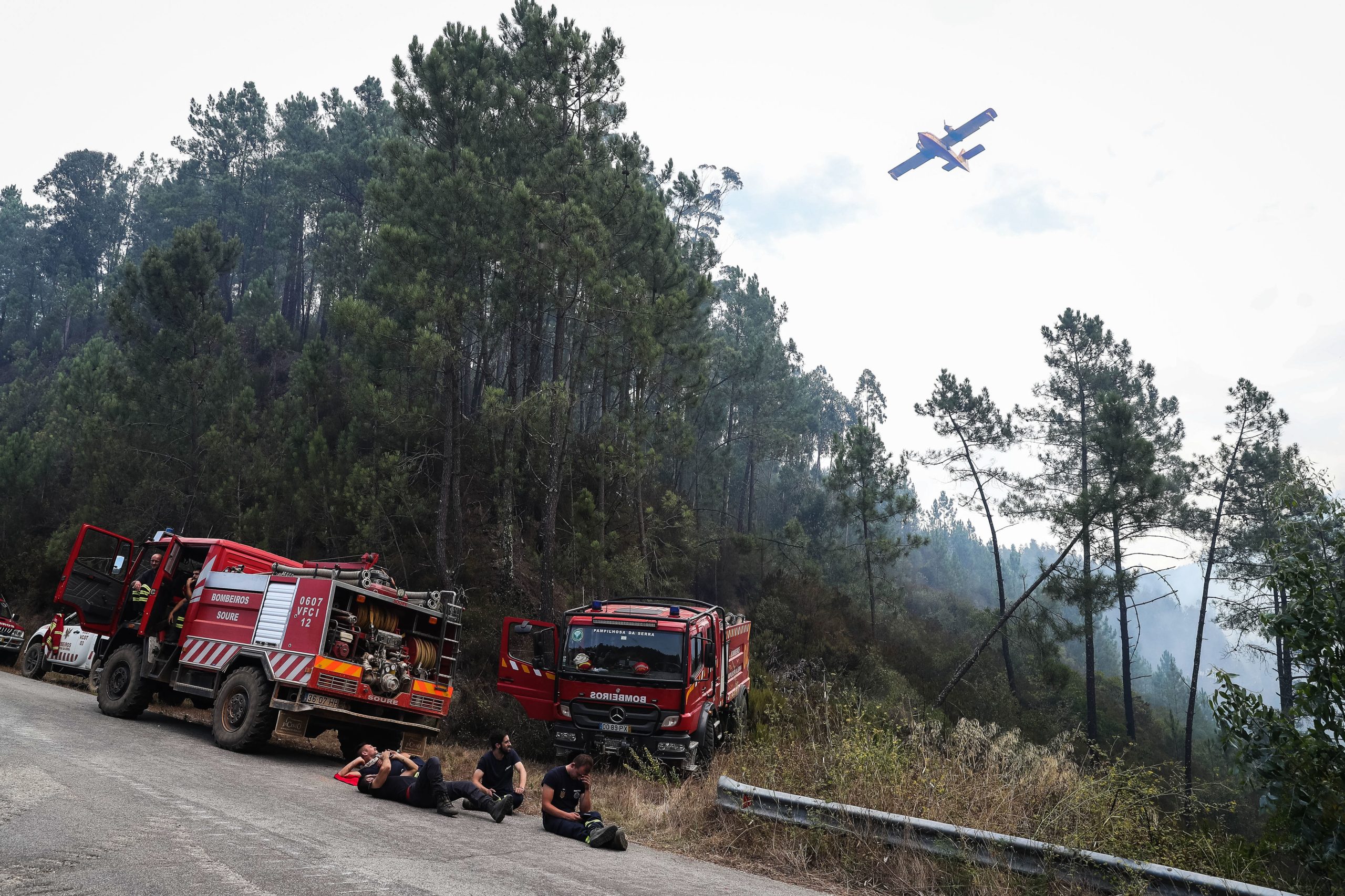 Incêndios. Dominado fogo em Miranda do Corvo após “precipitação intensa no local”