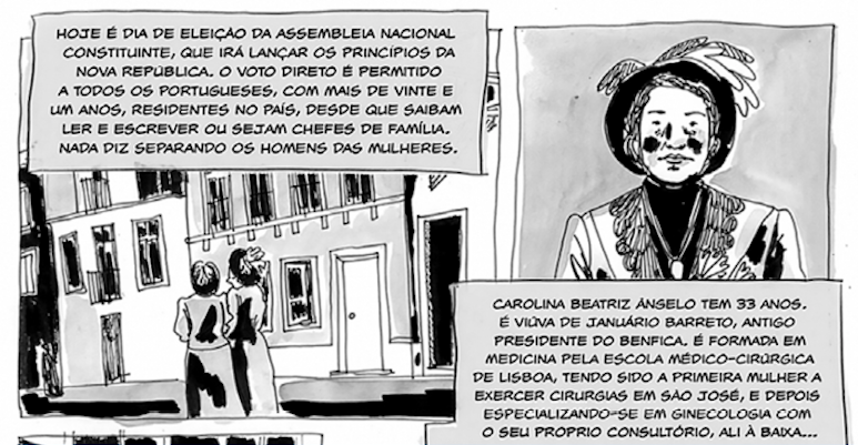 Exposição sobre luta pelo voto feminino na Casa do Parlamento