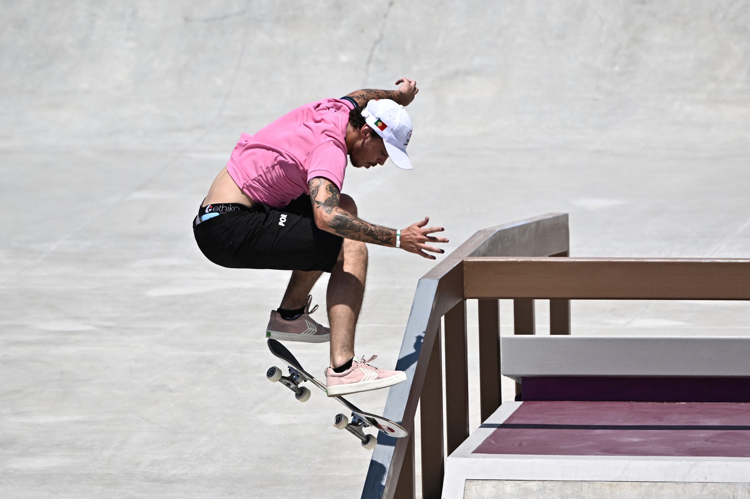 Gustavo Ribeiro foi oitavo Tóquio. Skater assegura o segundo diploma olímpico para Portugal