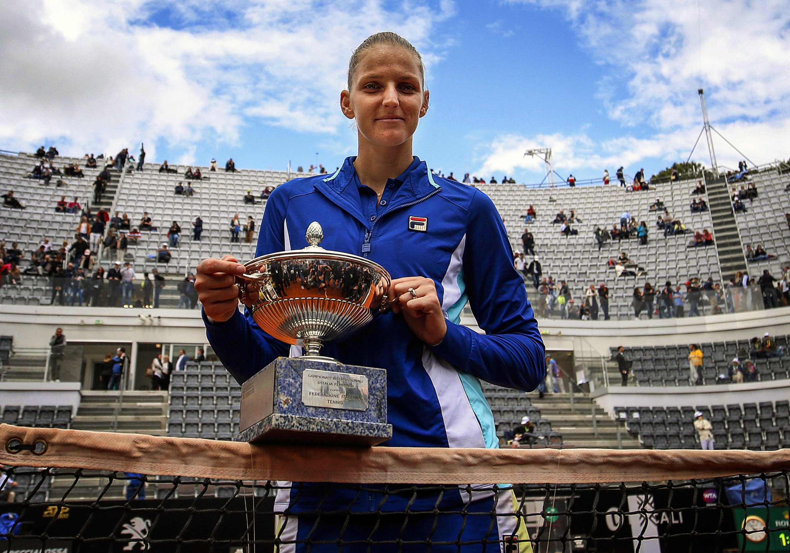 Tenista Karolina Pliskova conquista Roma WTA ao vencer Johanna Konta