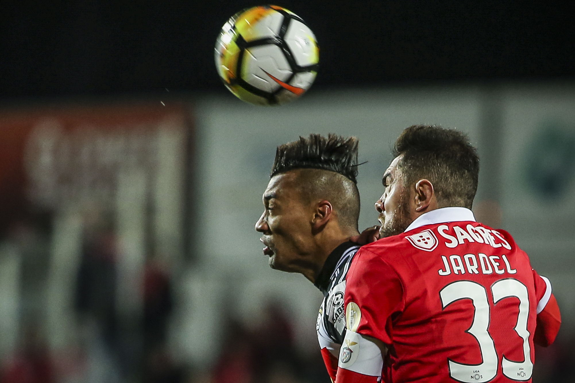 Jardel, do Benfica, castigado com dois jogos de suspensão