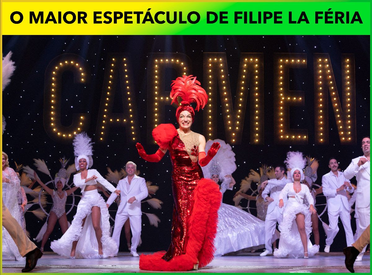 Filipe La Féria estreia musical sobre Carmen Miranda no Teatro Politeama