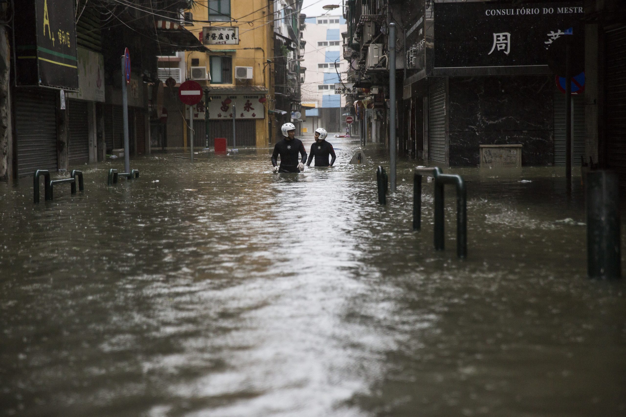 Reduzido para 3 alerta de tempestade tropical em Macau