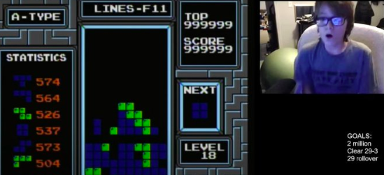 Willis tem 13 anos e fez o que ninguém tinha conseguido: venceu o Tetris