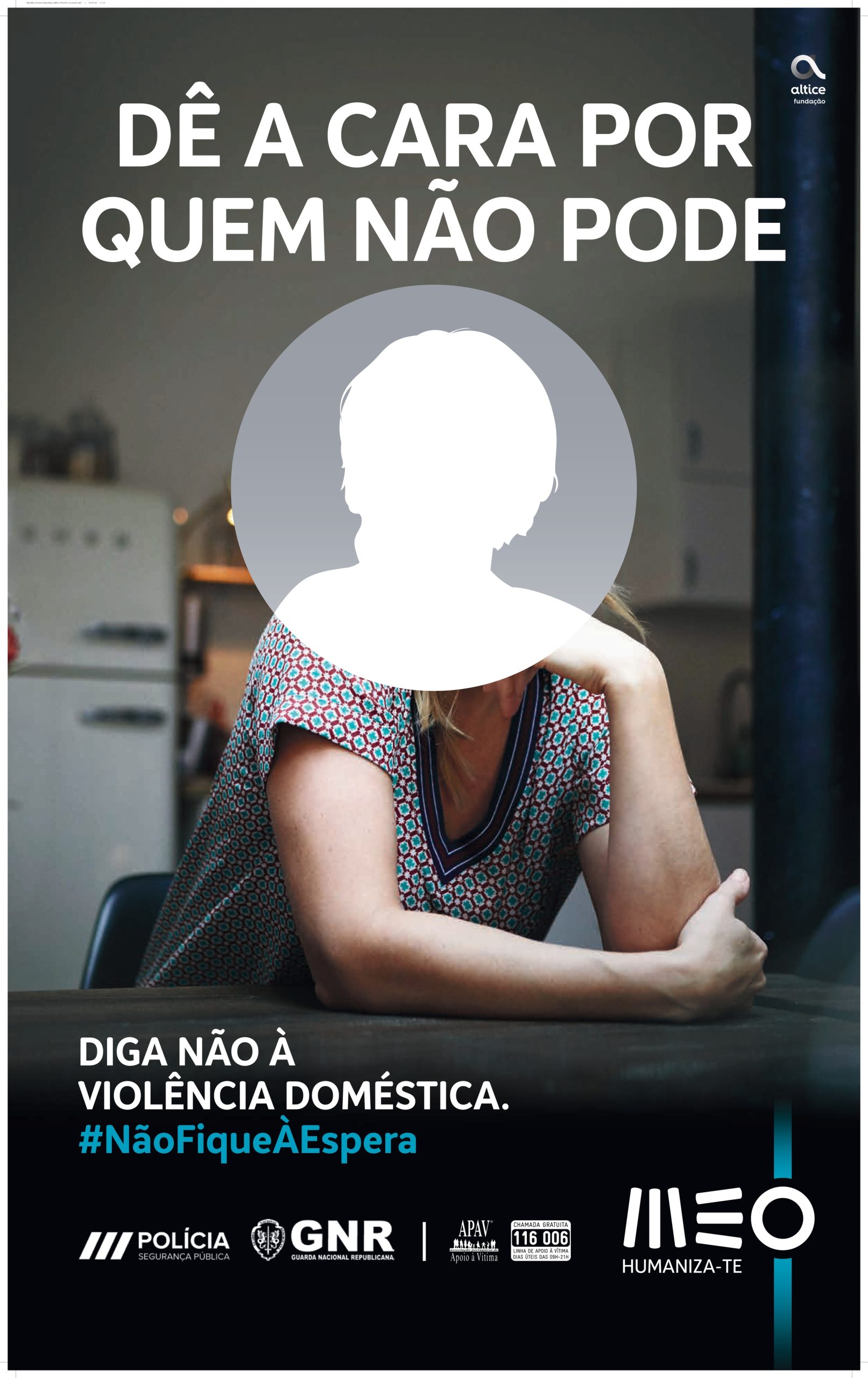 “Dê a cara por quem não pode”. A campanha que quer dar voz às vítimas de violência doméstica