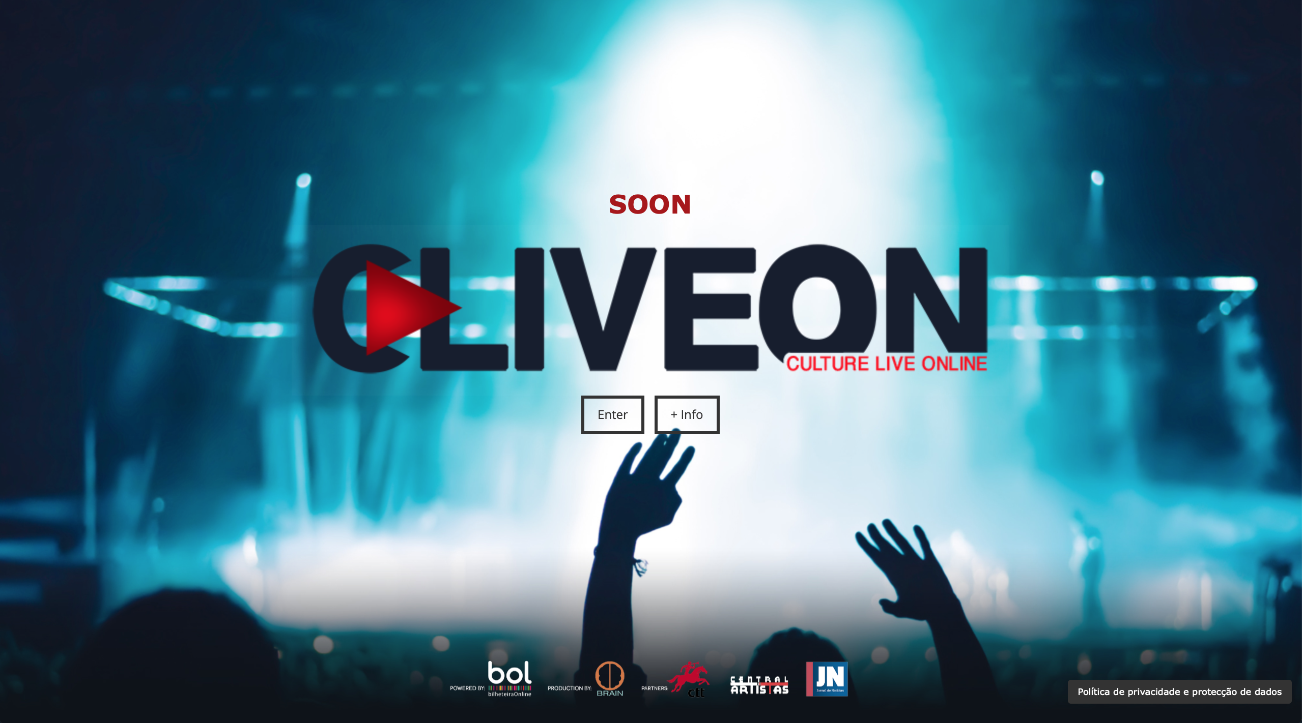 A CLIVEON arranca a 1 de julho. Vai permitir ver concertos em direto, espetáculos de comédia ou teatro