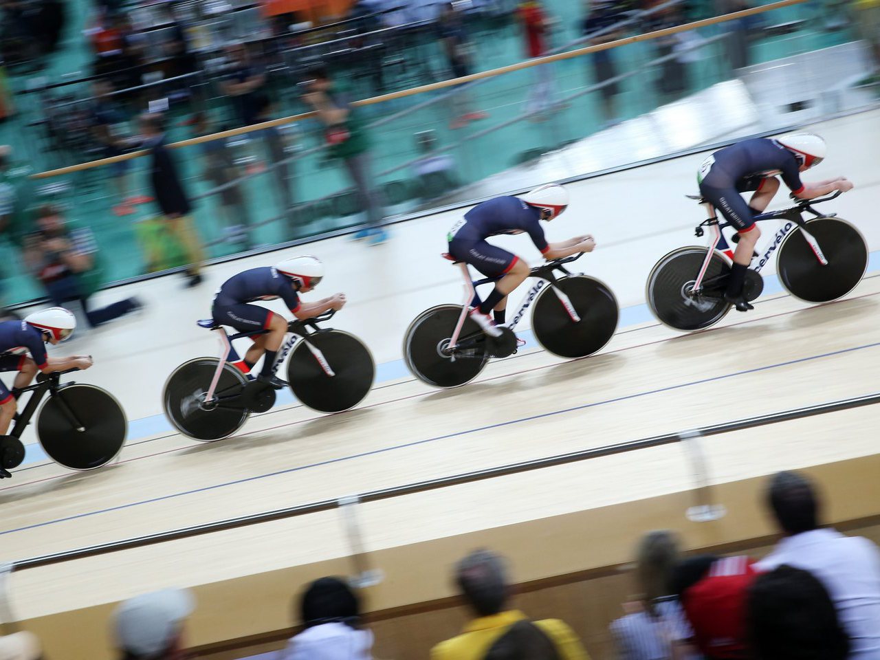 Da Sibéria para o velódromo olímpico