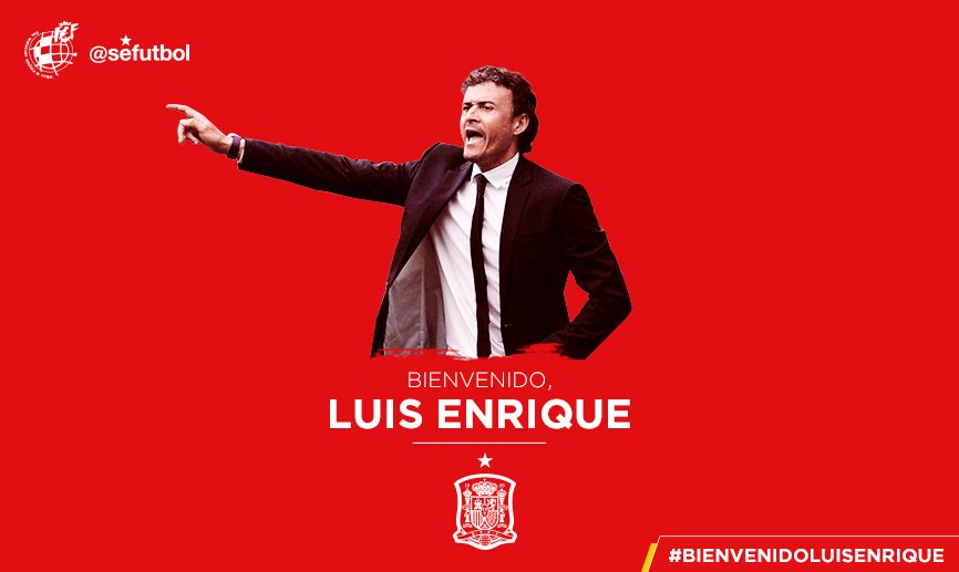 Oficial: Luis Enrique é o novo selecionador espanhol