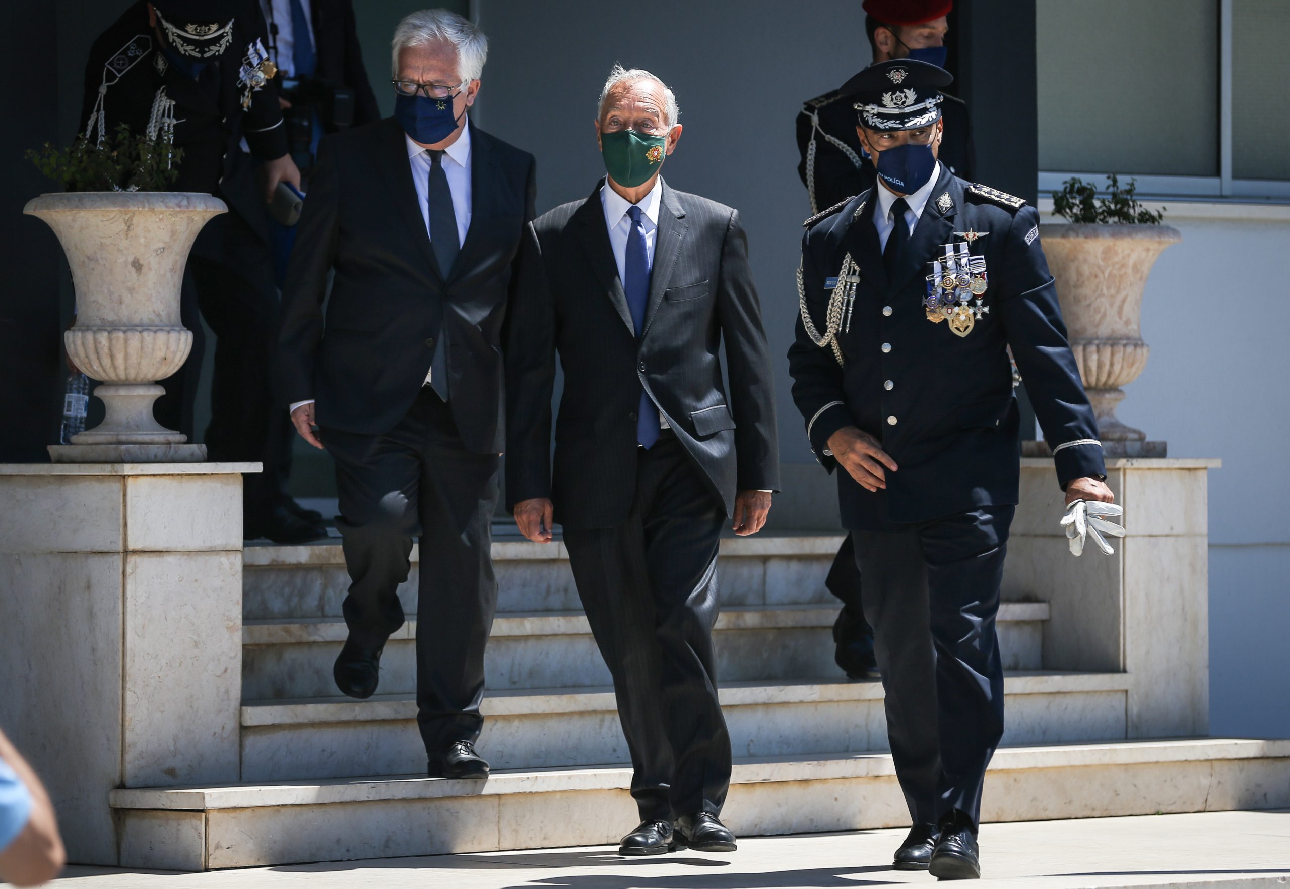 Presidente da República recebeu diretor nacional da PSP e comandante-geral da GNR