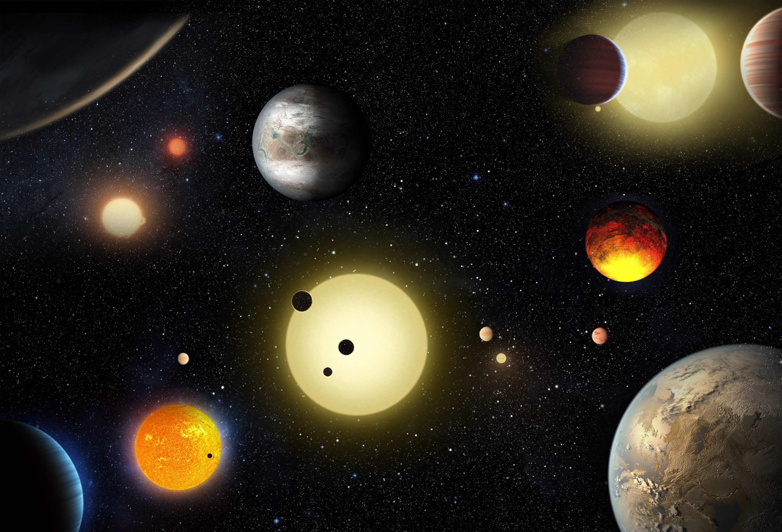 Detetados 95 novos planetas fora do Sistema Solar