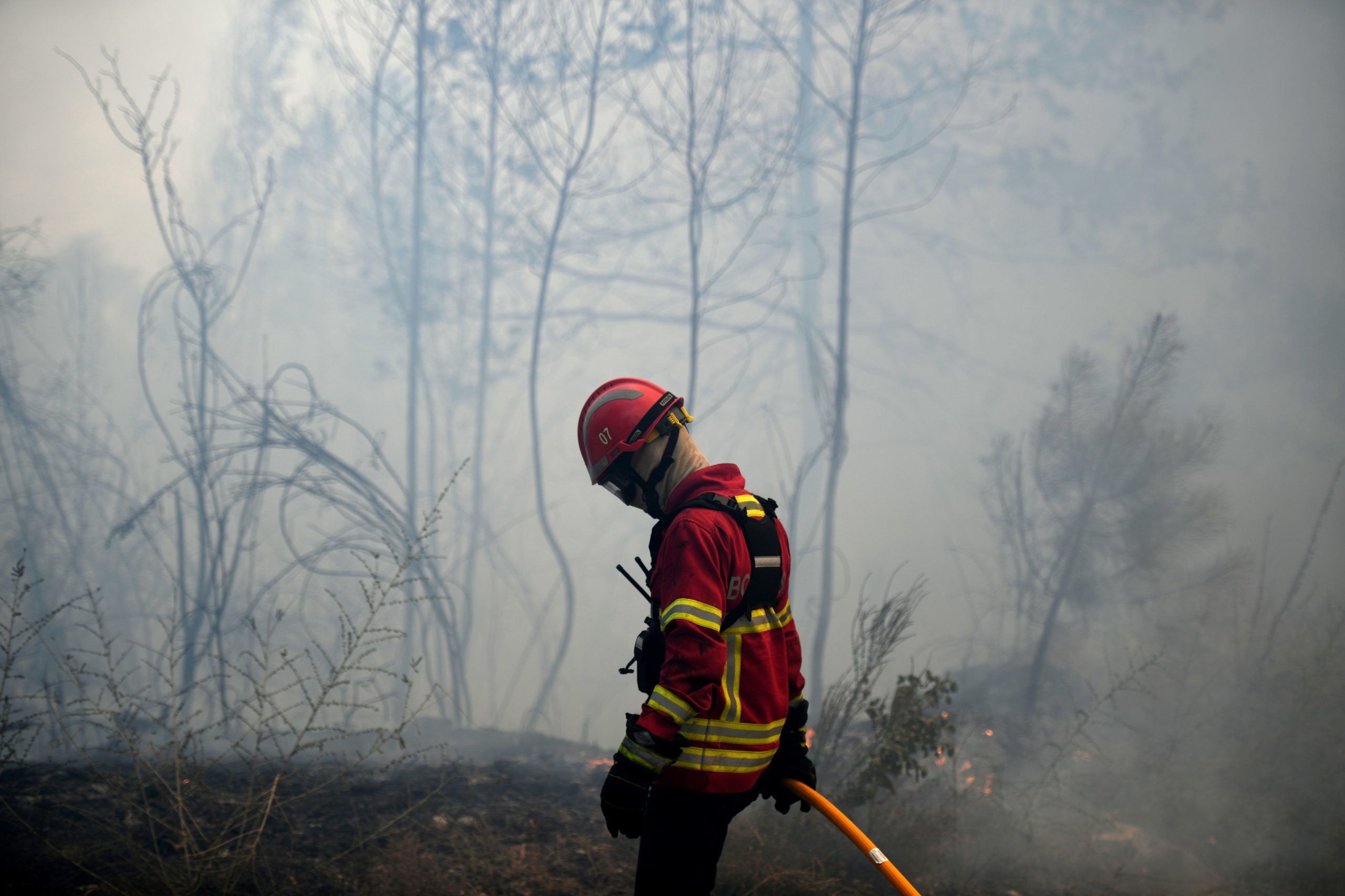 Incêndios. Chamas que lavravam em Belmonte dominadas às 17:50