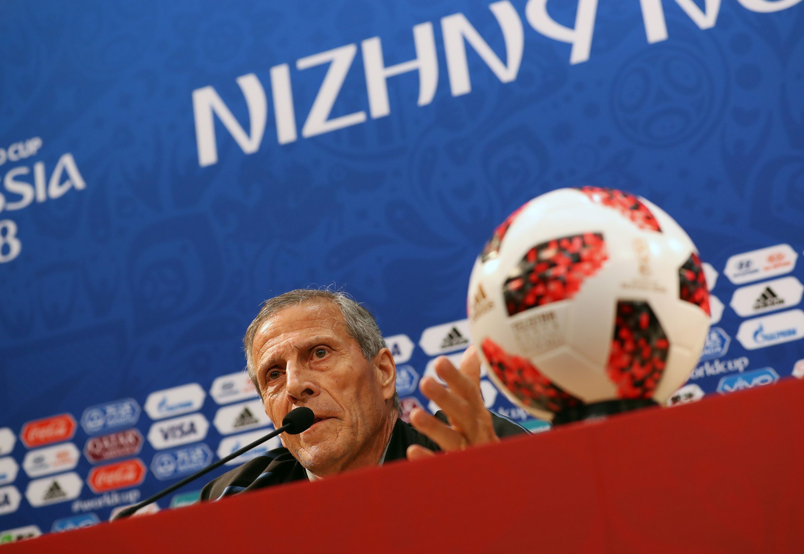 Mundial2018. Oscar Tabarez destaca “força defensiva” do Uruguai