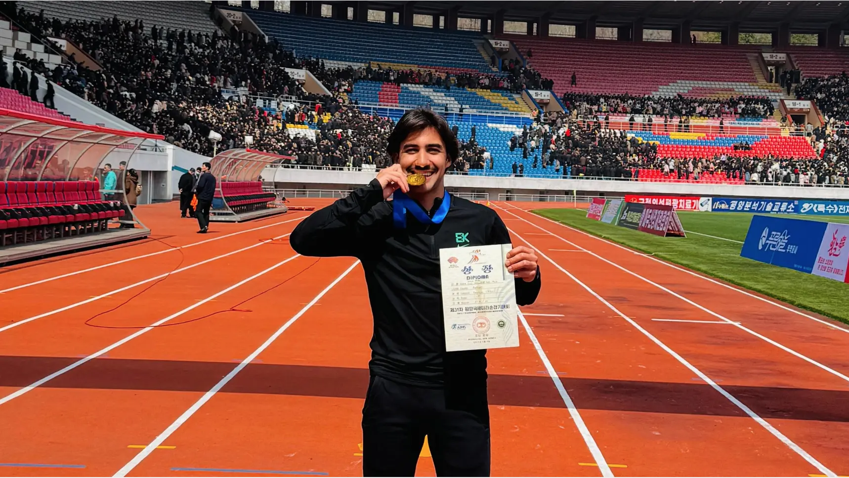 Português vai à Coreia do Norte e vence prova de 10 km. “Eles não têm consciência do que há cá fora”