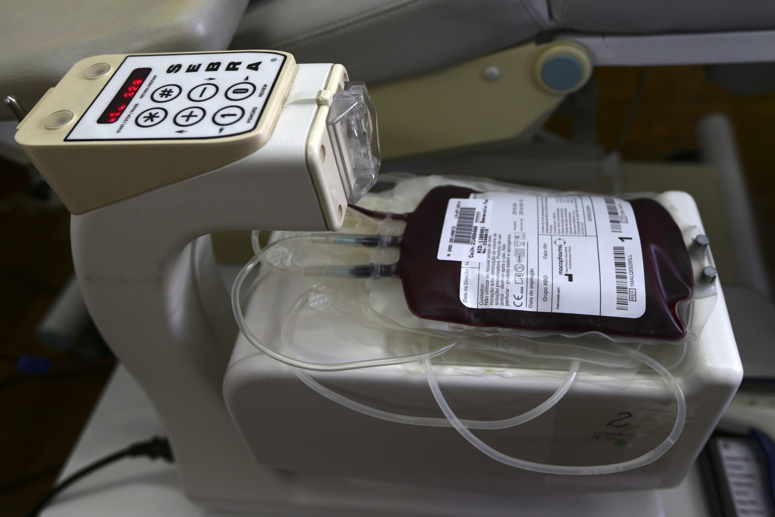Reservas de sangue “ligeiramente abaixo” dos níveis habituais